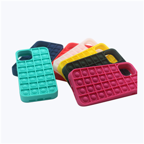 Silicone toy phone case